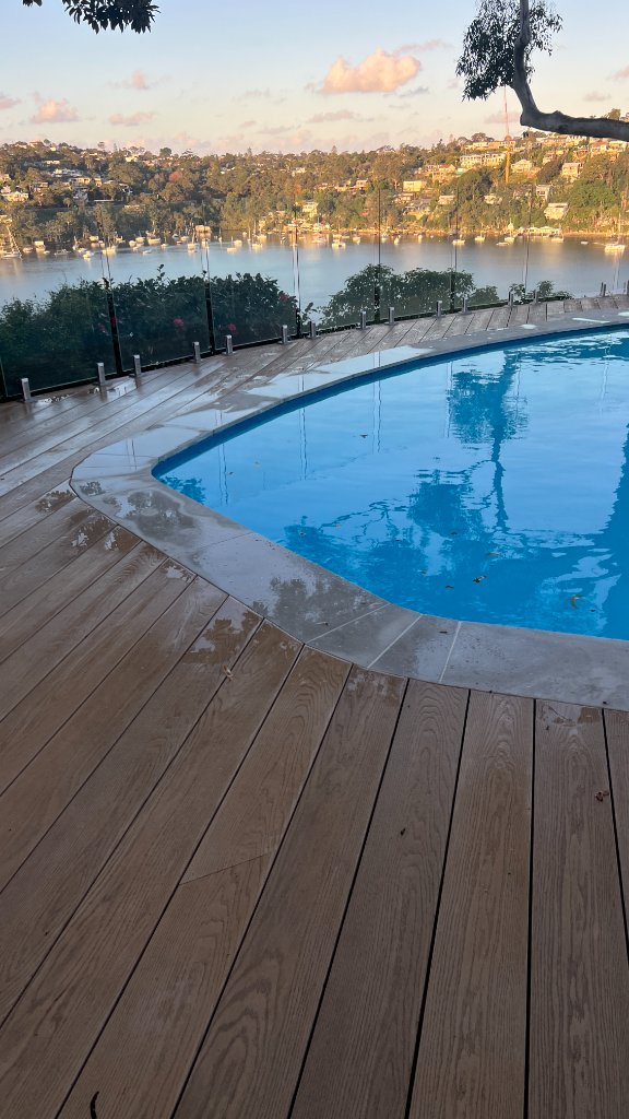 Curved composite deck Annandale Inner West